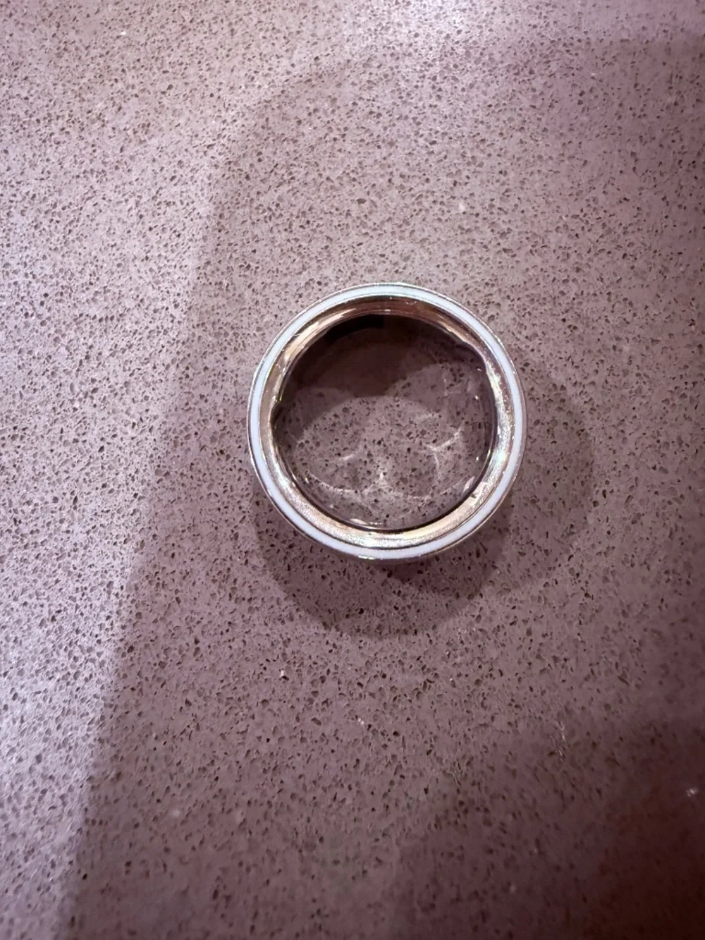 Oura Ring 4 - Silver (Size 8)